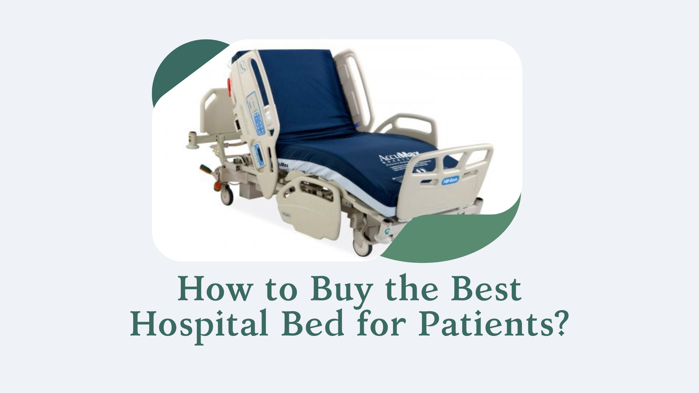 Hospital bed for Patients