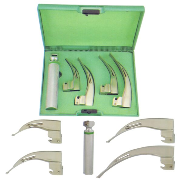 Mc-Intosh Fiber Optic Laryngoscope Set