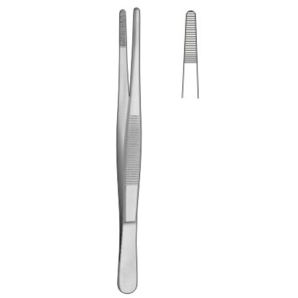 Standard Tissue Forcep - 11.5 cm, 4 1/2