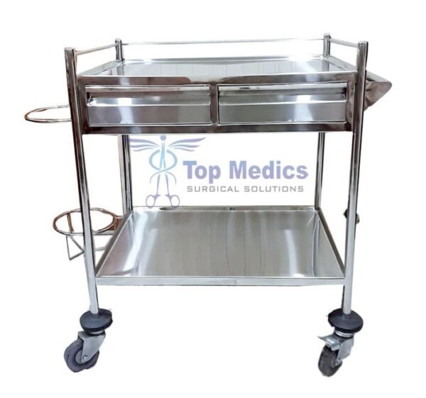 Instrument Trolley Steel with Draw